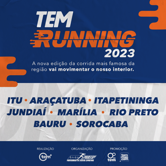 Com premiação de atletas, TEM Running encerra a 4ª edição em Bauru, TEM  running bauru